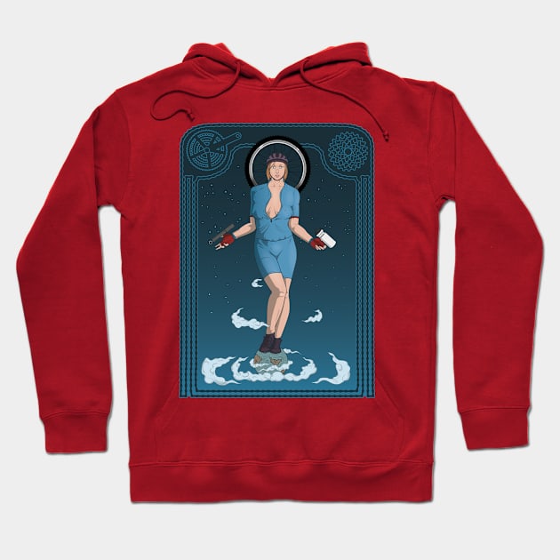 Cyclist virgin Hoodie by juliusllopis